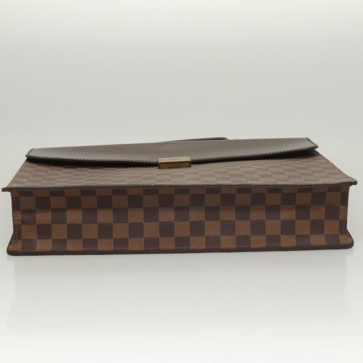 Louis Vuitton Altona Bag Damier, BROWN, CANVAS, Briefcase