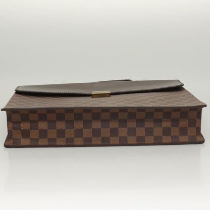 Louis Vuitton Altona Bag Damier, BROWN, CANVAS, Briefcase