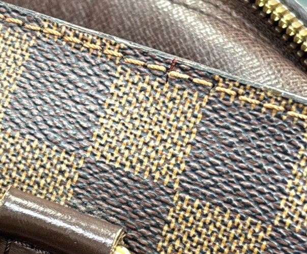 Louis Vuitton Triana Bag Damier, Brown, Canvas, Handbag