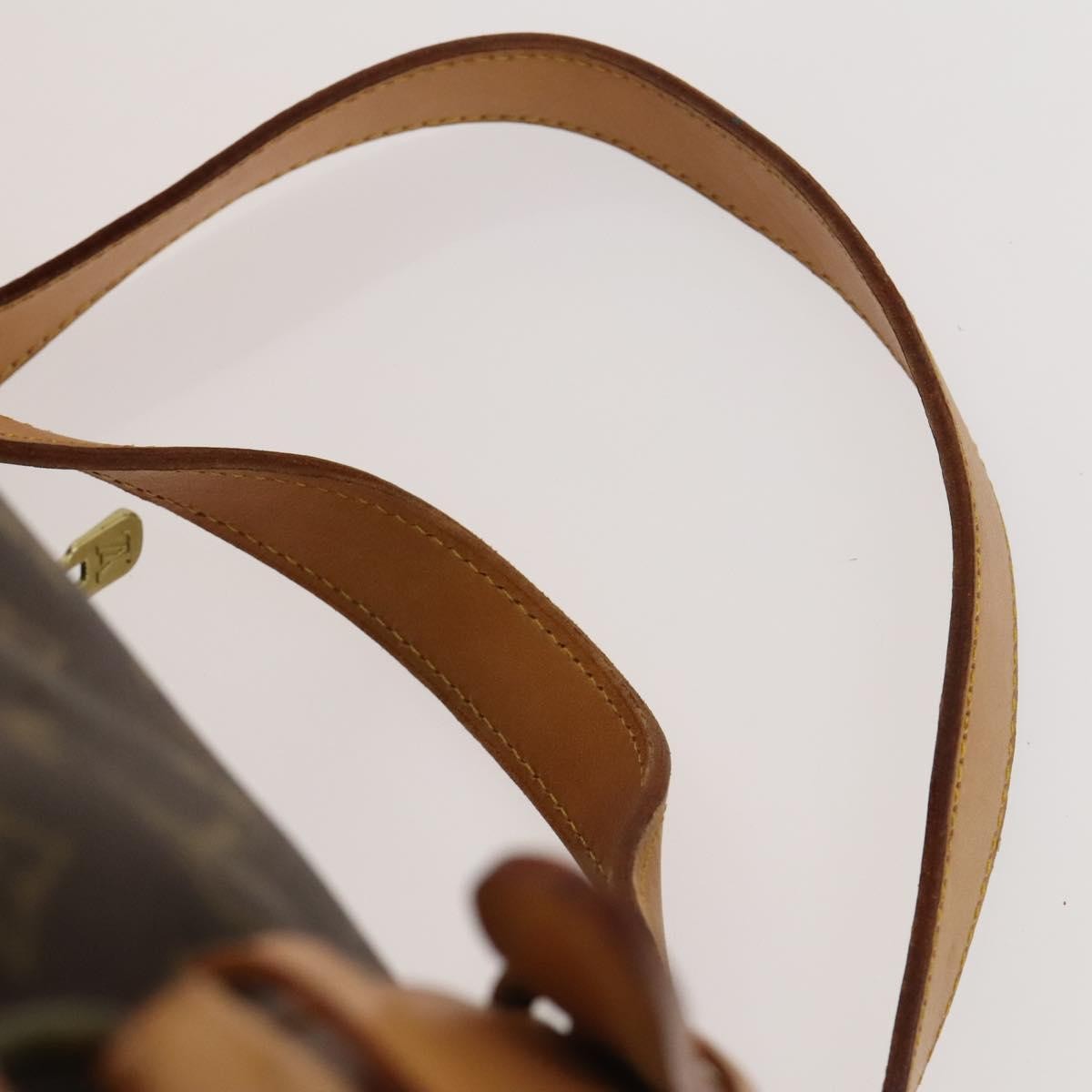 Louis Vuitton Sac Polochon Handbag Monogram Canvas, BROWN, CANVAS, Travel bag