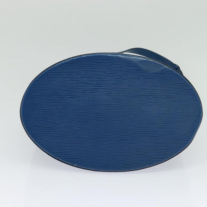 Louis Vuitton Cluny Shoulder Bag Epi Leather, BLUE, LEATHER, Shoulder bag