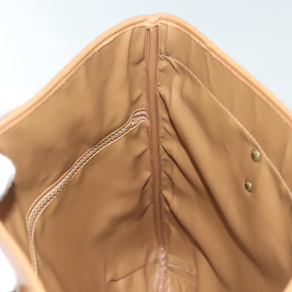 Celine Vintage Macadam Shopper Tote Coated Canvas, BEIGE, PVC, Tote bag