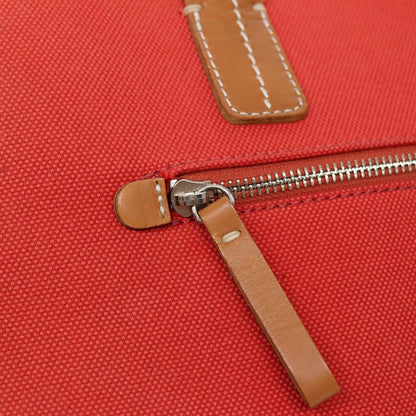 Burberry Nova Check Blue Label Canvas, ORANGE, CANVAS, Handbag