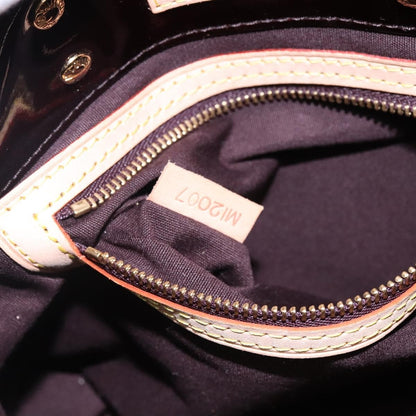 Louis Vuitton Reade Handbag Monogram Vernis, BURGUNDY, PATENT_LEATHER, Handbag