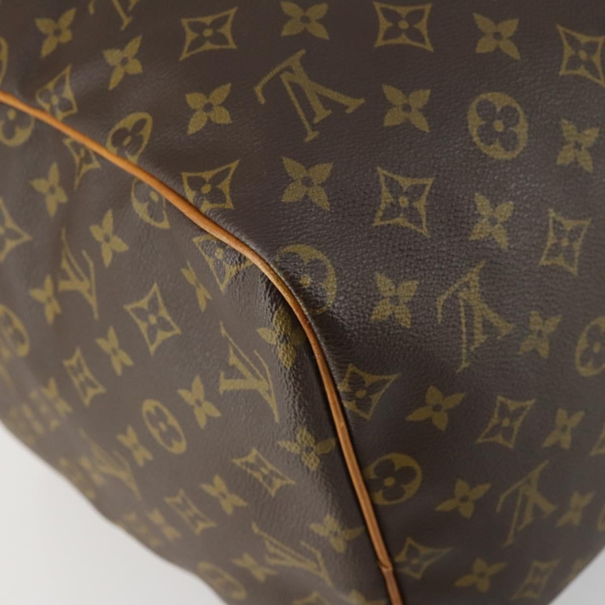 Louis Vuitton Sac Souple Handbag Monogram Canvas, BROWN, CANVAS, Travel bag
