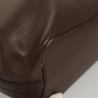 Louis Vuitton Mandara Handbag Epi Leather, BROWN, LEATHER, Shoulder bag