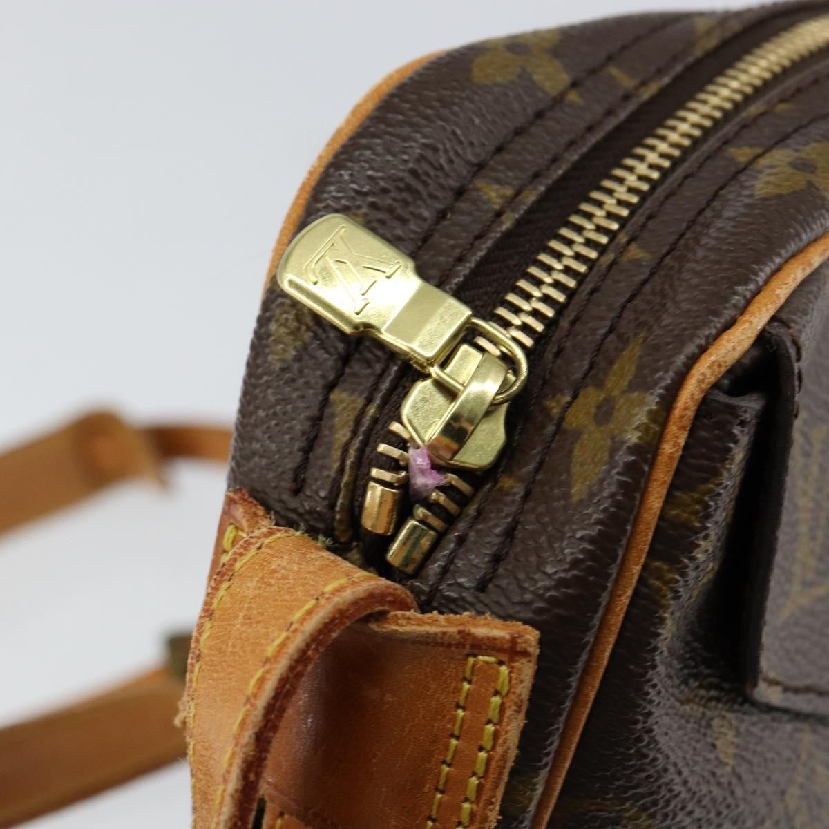 Louis Vuitton Jeune Fille Handbag Monogram Canvas, BROWN, CANVAS, Shoulder bag