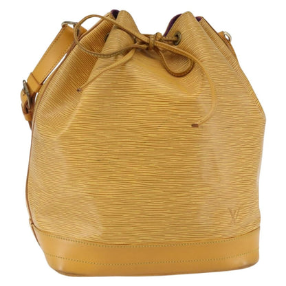 Louis Vuitton Noe Handbag Epi leather, YELLOW, LEATHER, Shoulder bag