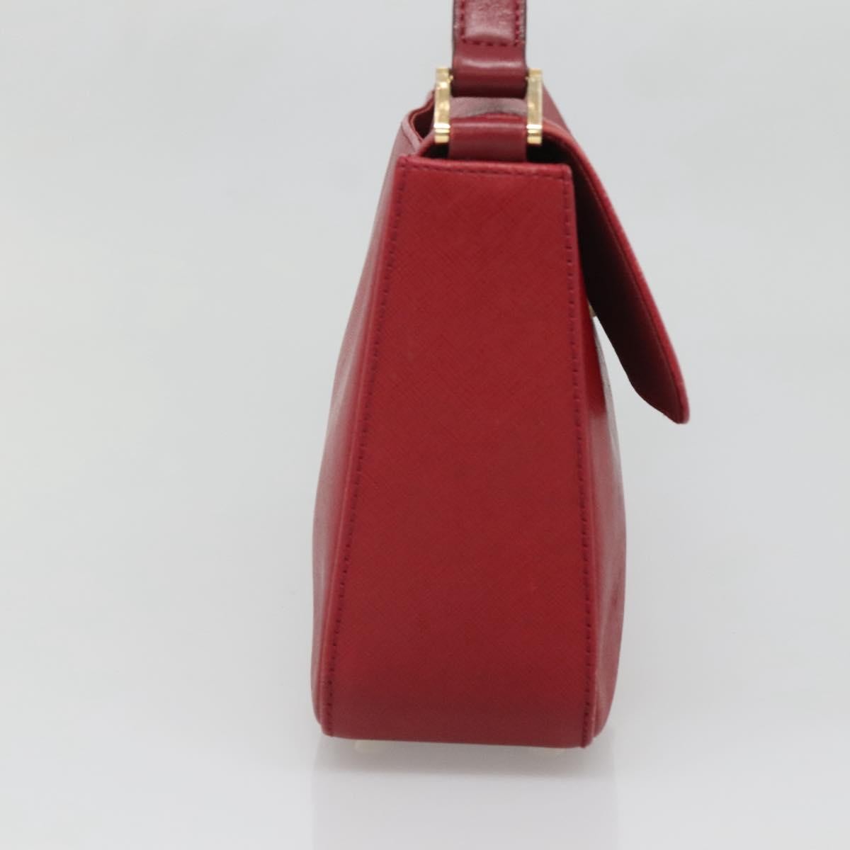 Burberry Vintage Handbag Leather, RED, LEATHER, Handbag
