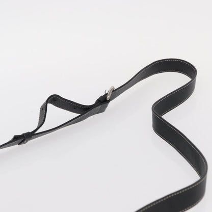 Celine Vintage Macadam Shoulder Bag Canvas and Leather, GRAY, CANVAS, Shoulder bag