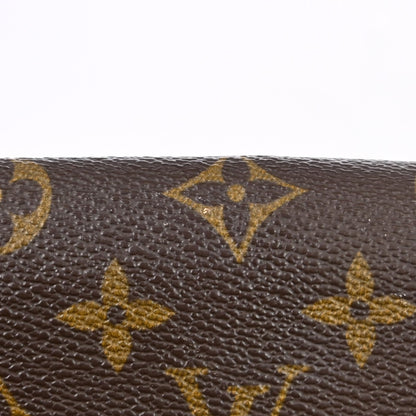 Louis Vuitton Twin Handbag Monogram Canvas, BROWN, CANVAS, Clutche & pouche