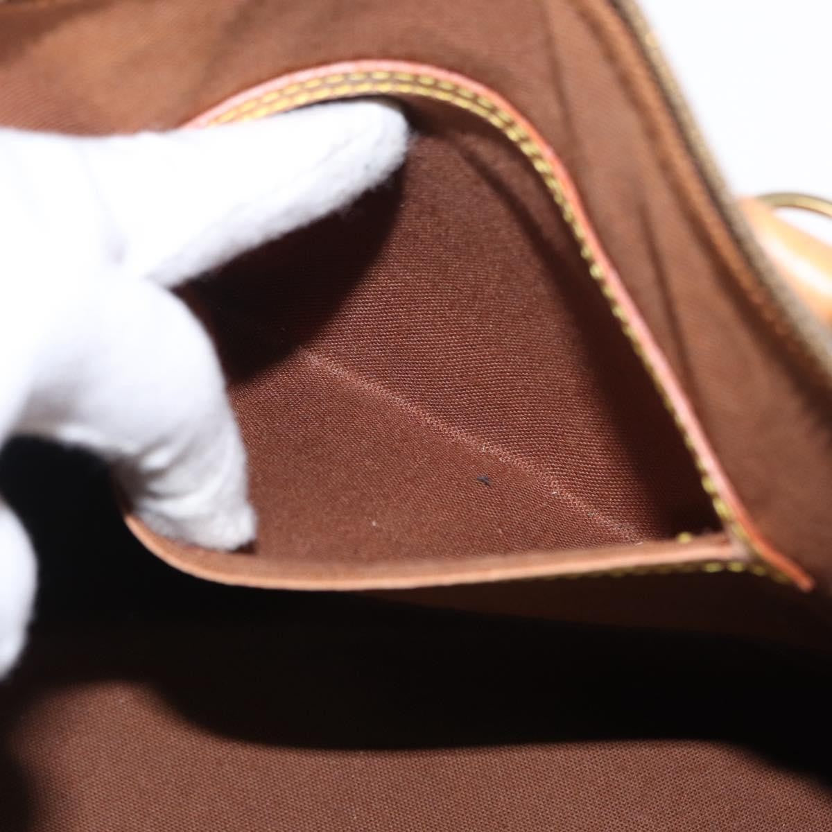 Louis Vuitton Alma Handbag Monogram Canvas, BROWN, CANVAS, Handbag