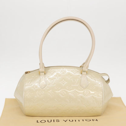 Louis Vuitton Sherwood Handbag Monogram Vernis, BEIGE, PATENT_LEATHER, Handbag