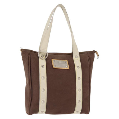 Louis Vuitton Antigua Tote Canvas, BROWN, CANVAS, Tote bag