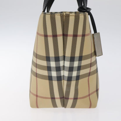 Burberry Nova Check Tote canvas check pattern, BEIGE, PVC, Tote bag