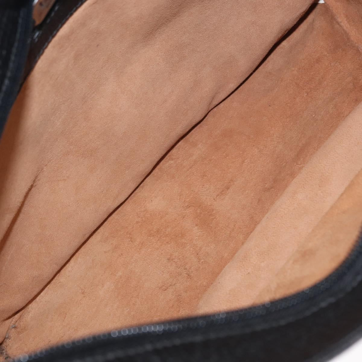 Loewe Vintage Shoulder Bag Leather, BLACK, LEATHER, Shoulder bag