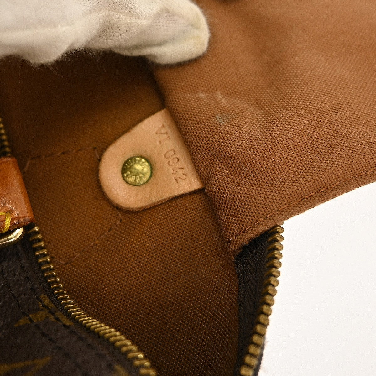 Louis Vuitton Speedy Handbag Monogram Canvas, BROWN, CANVAS, Handbag