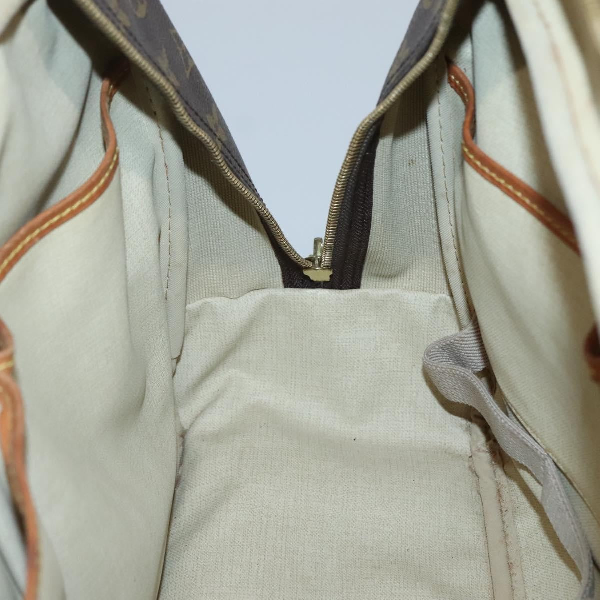 Louis Vuitton Deauville Handbag Monogram Canvas, BROWN, CANVAS, Handbag