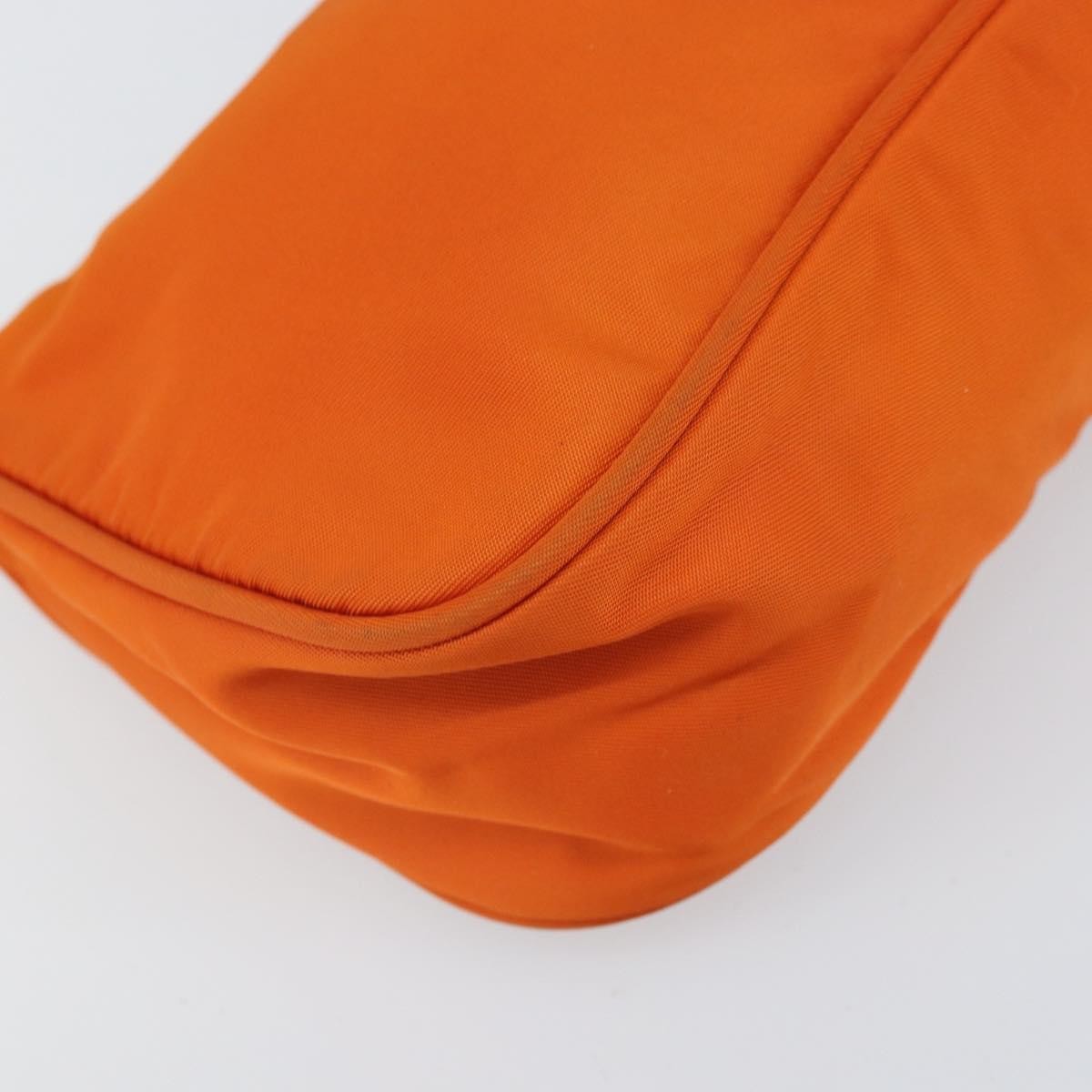 Prada Pochette Shoulder Bag Tessuto, ORANGE, NYLON, Clutche & pouche