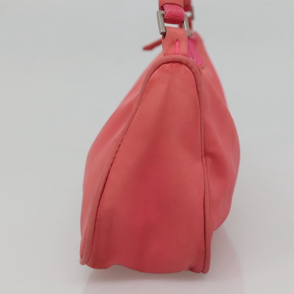 Prada Pochette Shoulder Bag Tessuto, PINK, NYLON, Clutche & pouche