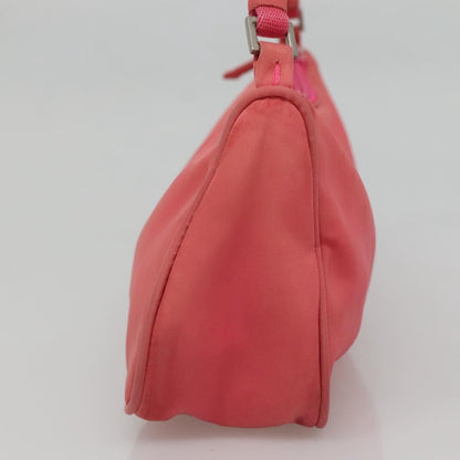 Prada Pochette Shoulder Bag Tessuto, PINK, NYLON, Clutche & pouche
