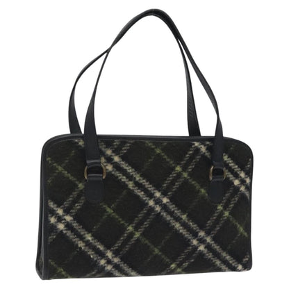 Burberry Nova Check Handbag Tweed, KHAKI, WOOL, Handbag
