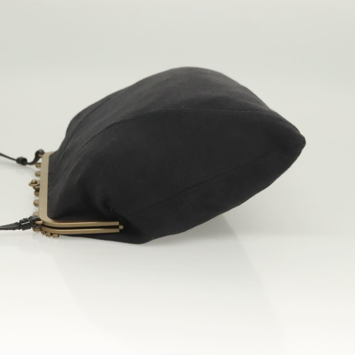 Miu Miu Shoulder Bag Cotton, BLACK, COTTON, Shoulder bag