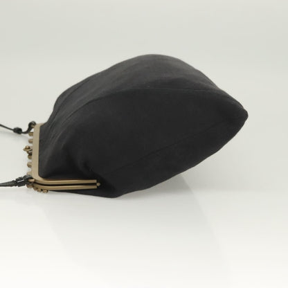 Miu Miu Shoulder Bag Cotton, BLACK, COTTON, Shoulder bag