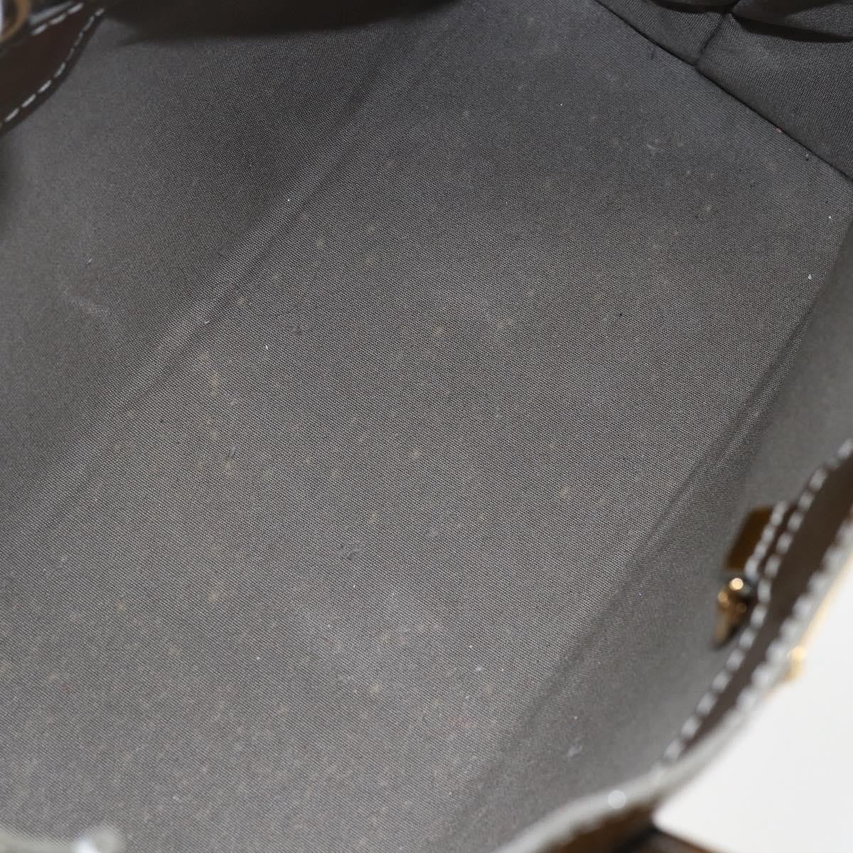 Louis Vuitton Wilshire Handbag Monogram Vernis, KHAKI, PATENT_LEATHER, Handbag