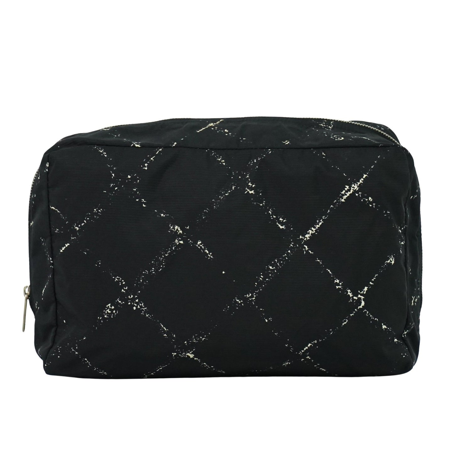 Chanel Travel line pouch Nylon, BLACK, NYLON, Travel bag