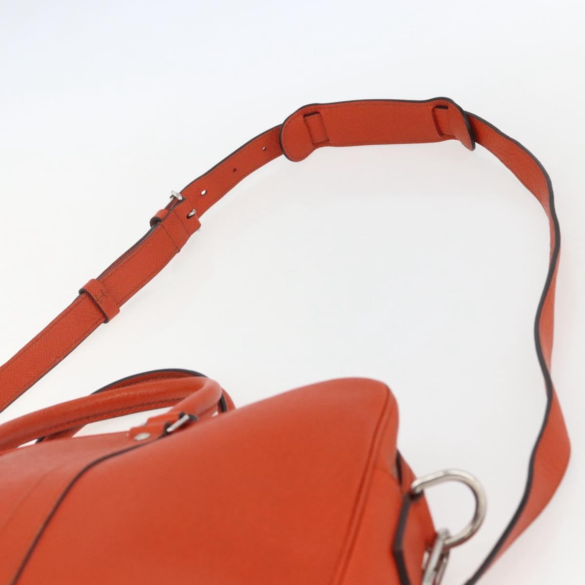 Louis Vuitton Porte-Documents Voyage Briefcase Taiga Leather, ORANGE, LEATHER, Briefcase