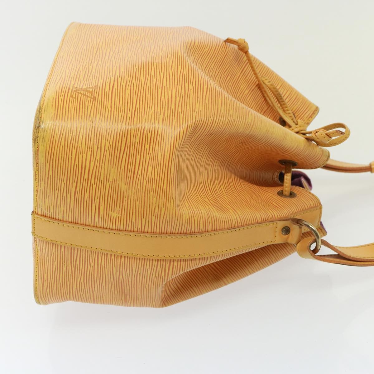 Louis Vuitton Petit Noe Handbag Epi Leather, YELLOW, LEATHER, Handbag