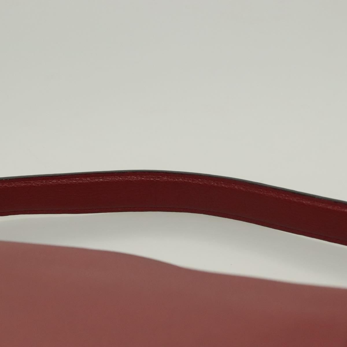 Bally Vintage Shoulder Bag Leather, RED, LEATHER, Shoulder bag