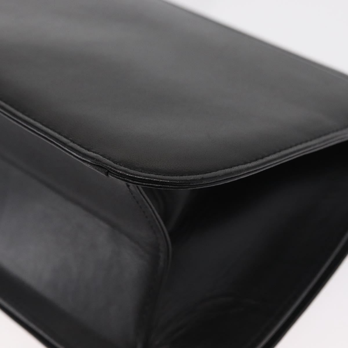 Givenchy Vintage Handbag Leather, BLACK, LEATHER, Handbag