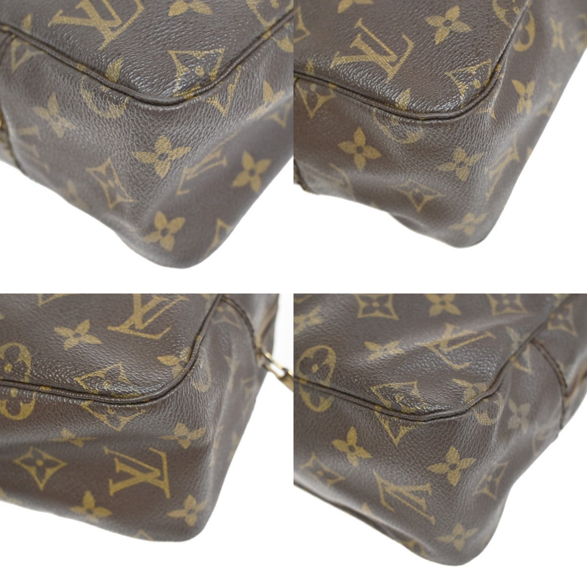 Louis Vuitton Trousse Toilette Monogram Canvas, BROWN, CANVAS, Clutche & pouche
