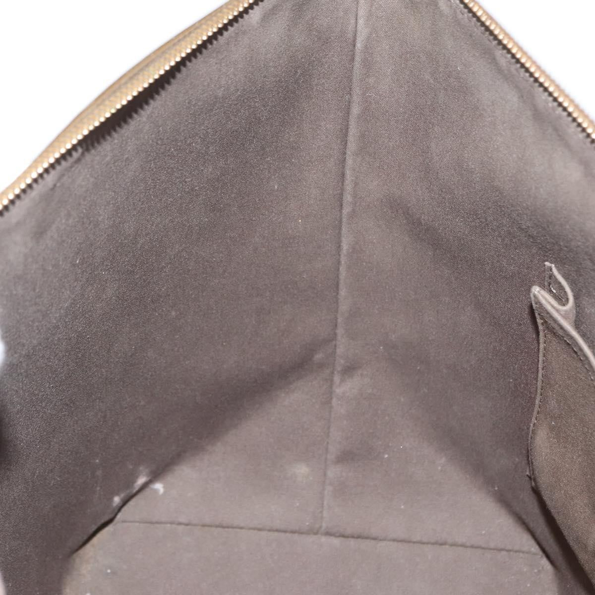 Louis Vuitton Bellevue Handbag Monogram Vernis, BROWN, PATENT_LEATHER, Tote bag