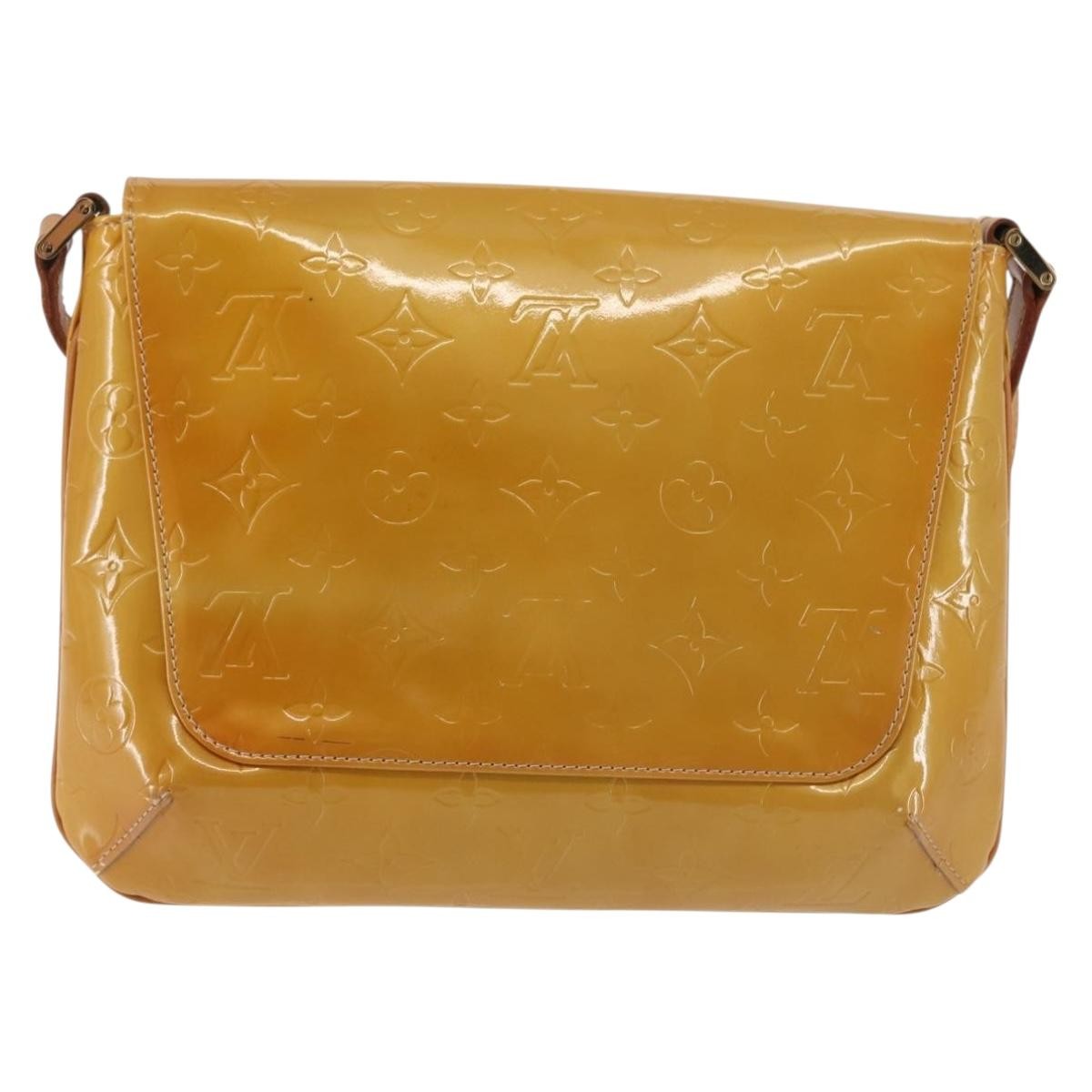 Louis Vuitton Thompson Street Handbag Monogram Vernis, BROWN, PATENT_LEATHER, Shoulder bag