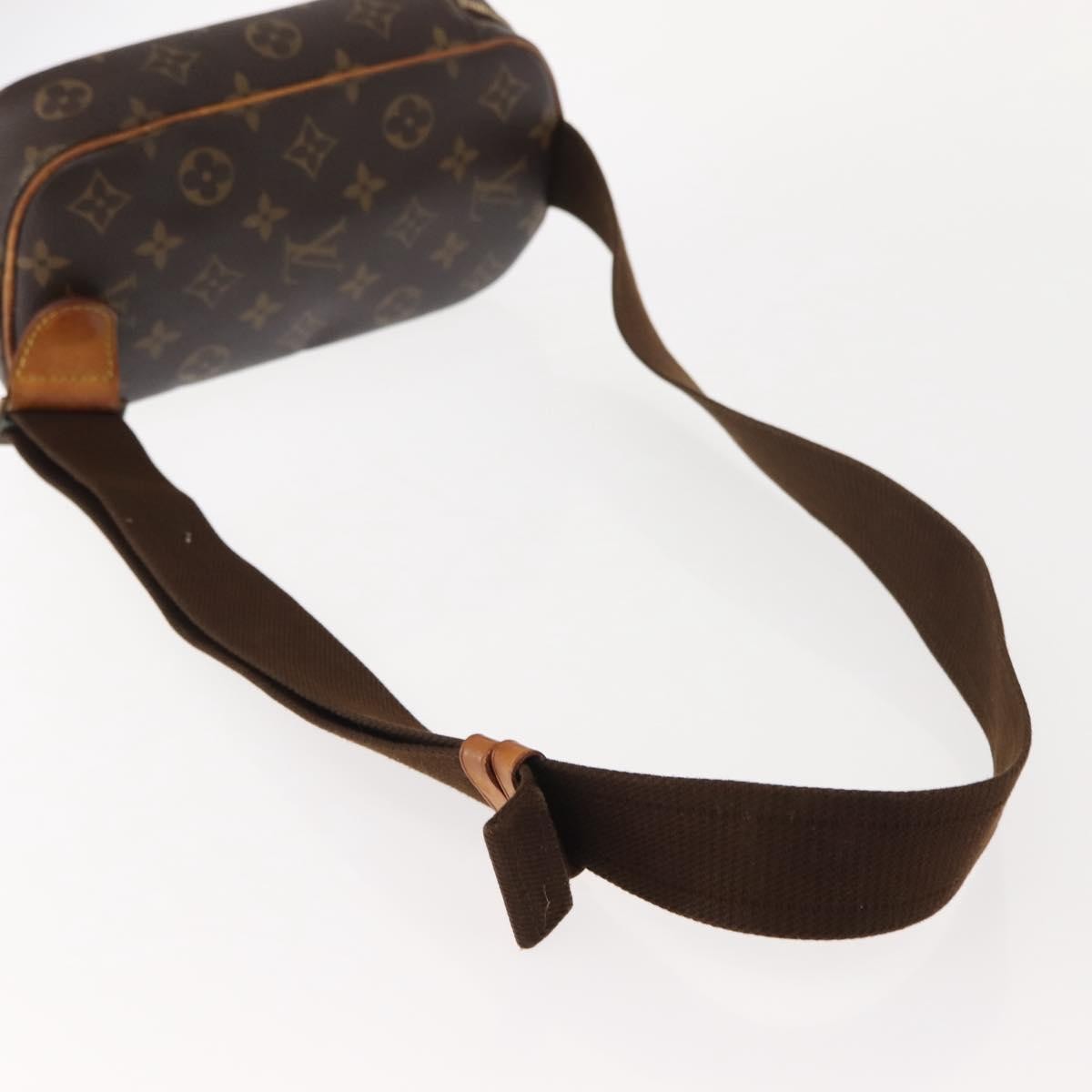 Louis Vuitton Pochette Gange Monogram Canvas, BROWN, CANVAS, Shoulder bag