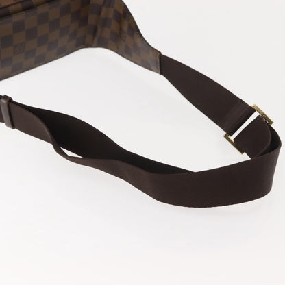 Louis Vuitton Geronimos Waist Bag Damier, BROWN, CANVAS, Shoulder bag