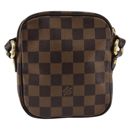 Louis Vuitton Rift Handbag Damier, BROWN, CANVAS, Shoulder bag