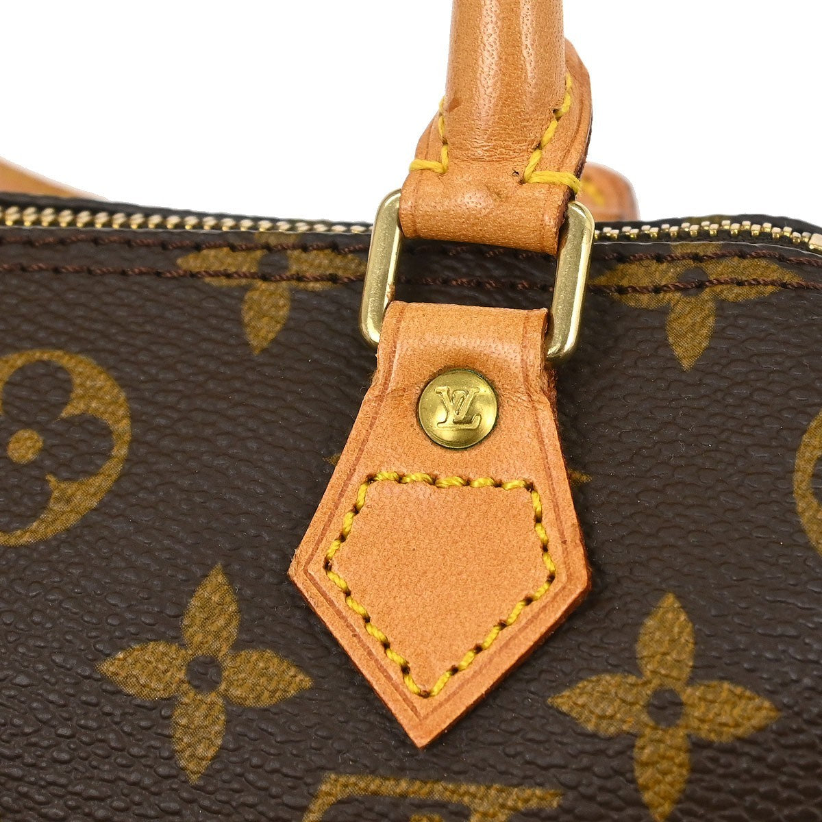 Louis Vuitton Speedy Mini HL Handbag Monogram Canvas, BROWN, CANVAS, Handbag