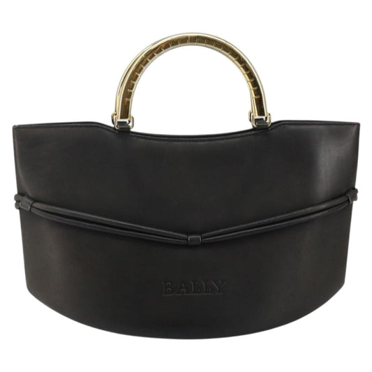 Bally Handbag Leather, BLACK, LEATHER, Handbag