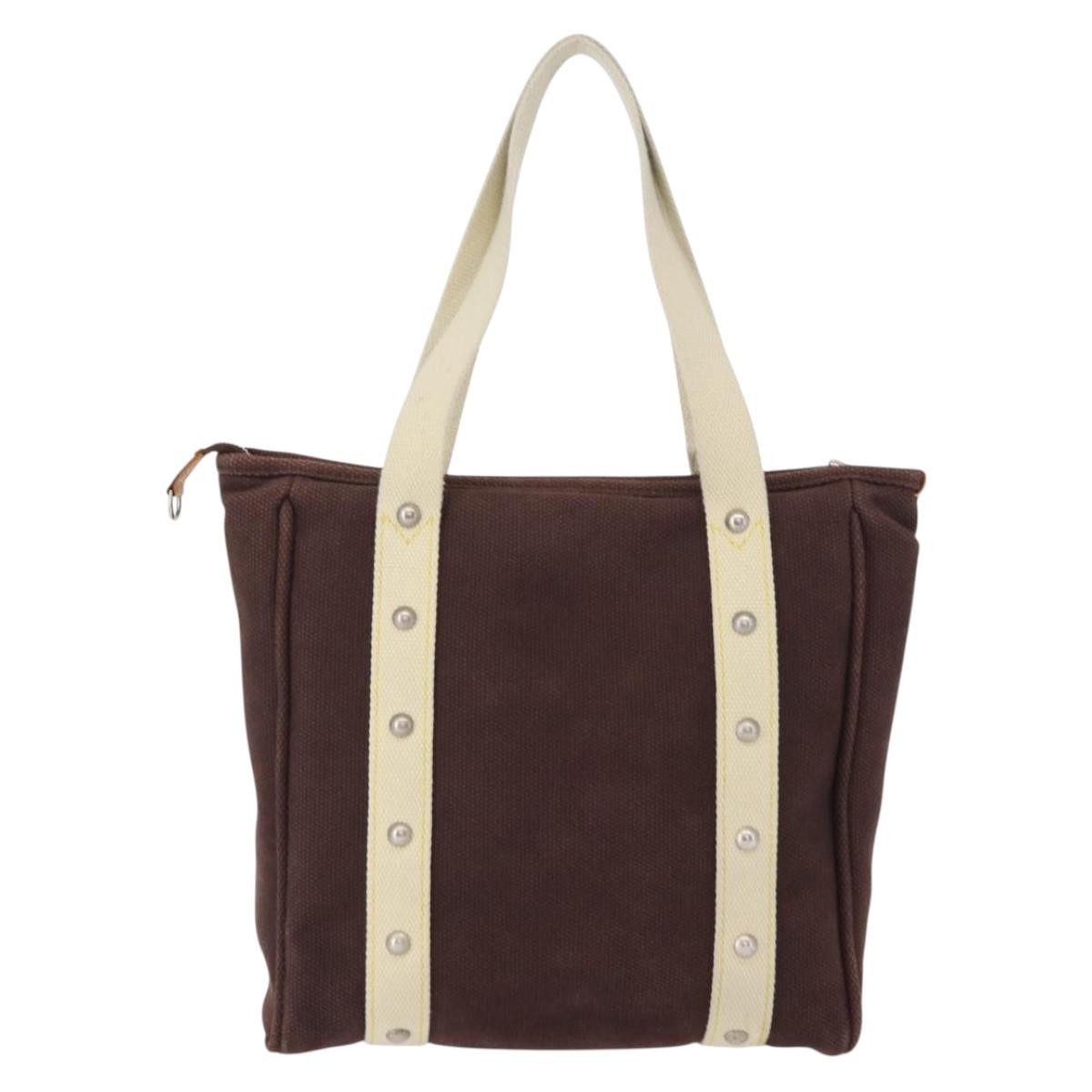 Louis Vuitton Antigua Tote Canvas, BROWN, CANVAS, Tote bag