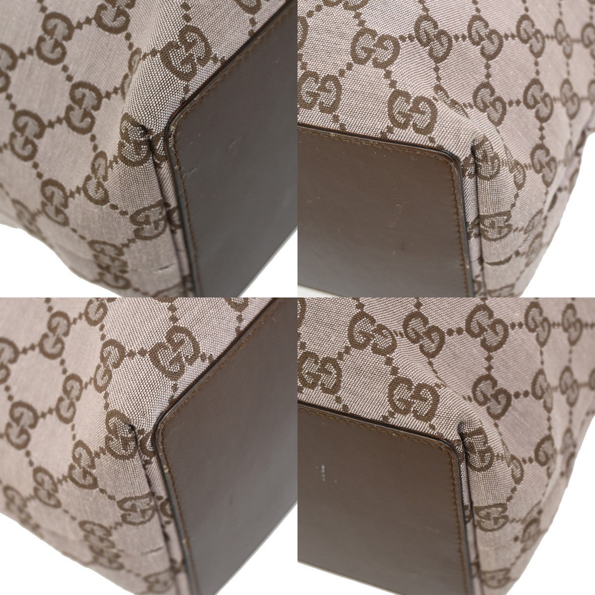 Gucci Eclipse Tote GG Canvas, BROWN, CANVAS, Tote bag