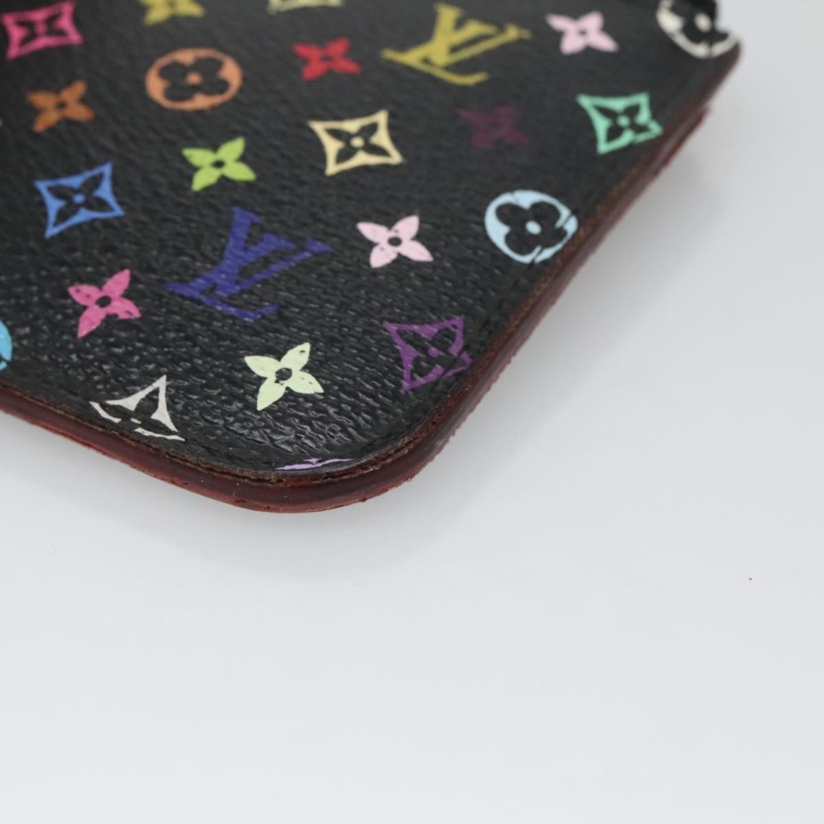 Louis Vuitton Pochette clés NM Monogram Multicolor Canvas, MULTICOLOUR, CANVAS, Wallets