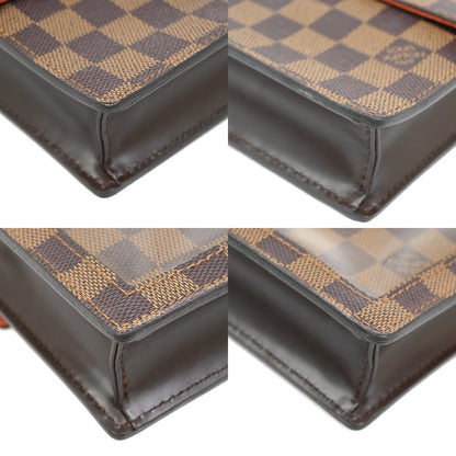 Louis Vuitton Portobello Messenger Damier, Brown, Canvas, Shoulder Bag