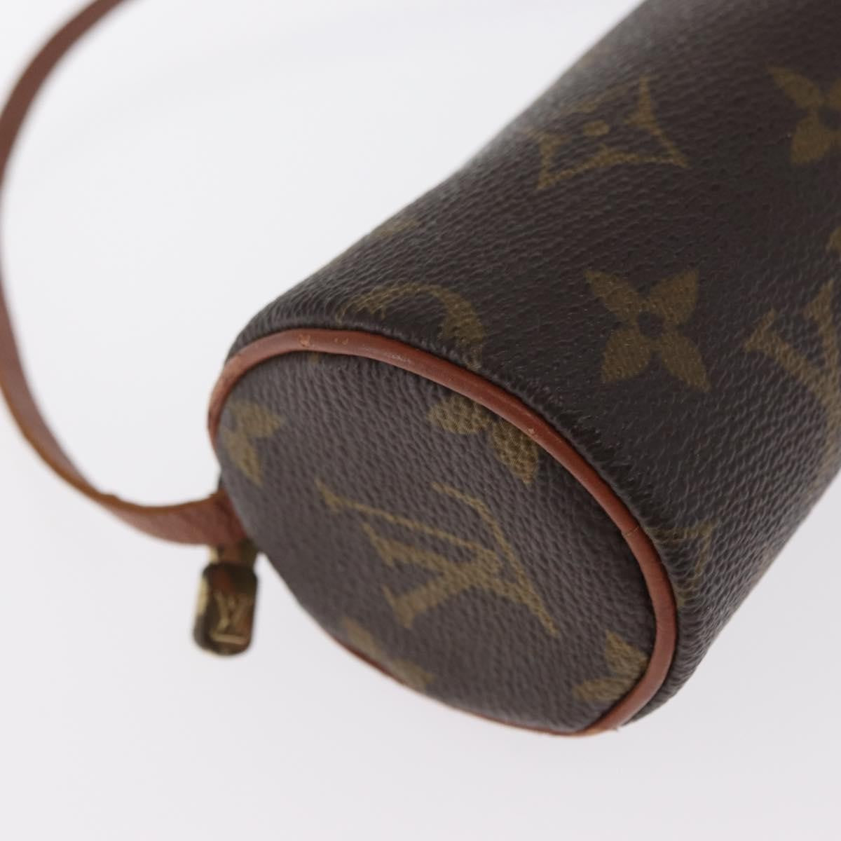 Louis Vuitton Papillon Pochette Monogram Canvas, BROWN, CANVAS, Clutche & pouche