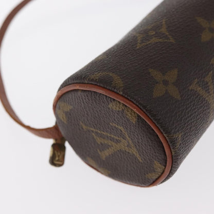 Louis Vuitton Papillon Pochette Monogram Canvas, BROWN, CANVAS, Clutche & pouche