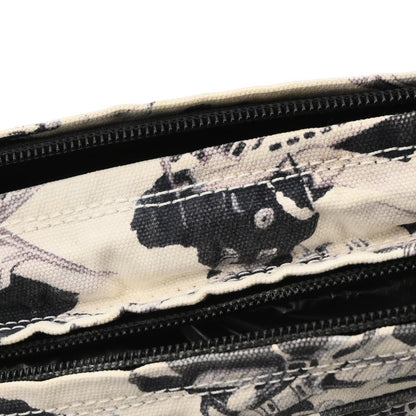 Chanel Airlines Shoulder Bag Canvas, WHITE, CANVAS, Shoulder bag