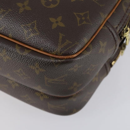 Louis Vuitton Reporter Bag Monogram Canvas, BROWN, CANVAS, Shoulder bag